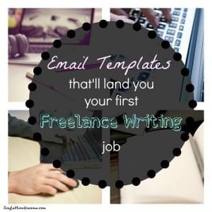   Freelance Writing Jobs (Free Email Templates)   Single Moms Income  freelance writing jobs for moms