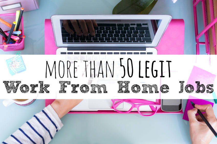 50+ Legitimate Work From Home Job Opportunities at terrywilson3.com