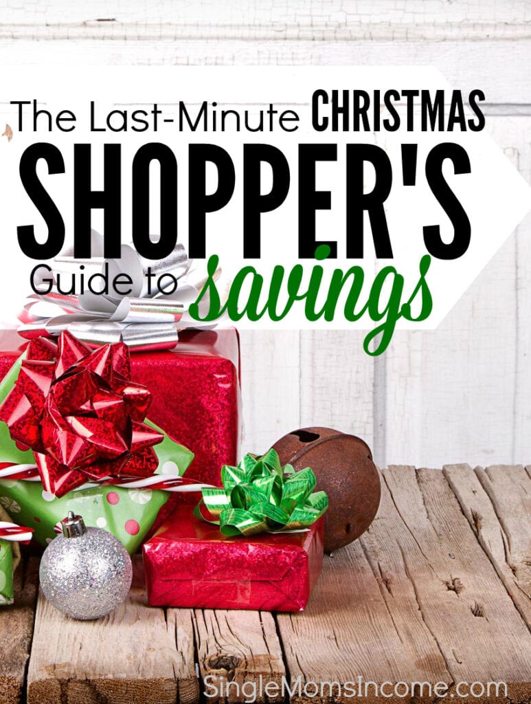 A Guide to Last-Minute Christmas Shopping - Single Moms Income