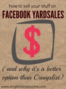 Looking to sell some of your clutter? Facebook Yard Sales are the place to be. Here's step by step instructions for getting started and why selling on Facebook is a great alternative to selling on Craigslist.