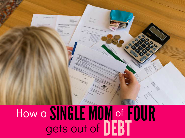 Here's an amazing story for Carrie Willard - How a Single Mom of Four Gets Out of Debt!