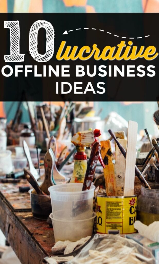 Have you caught the entrepreneurial bug and are wondering which small businesses to start? Here is a list of 10 lucrative offline businesses.