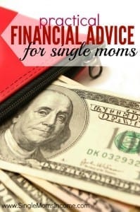 Getting by as a single mom is hard. How do you stretch your budget when there's nothing left to stretch?! Here's some practical financial advice from my experiences as a single mother.