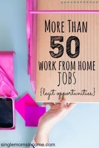 10 Great Work-at-Home Jobs for Stay-at-Home Moms