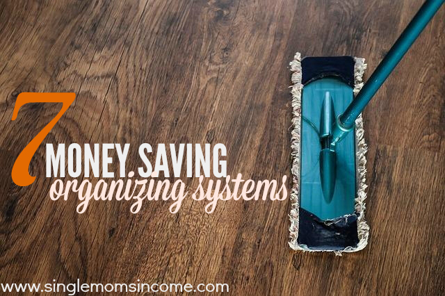 money saving organizing systems