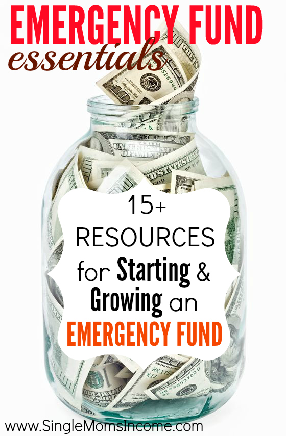Are you working on your emergency fund? This post attempts to cover everything you've ever wanting to know about emergency funds! It includes why you should start one, how much money you should save, how to get more from your budget, and even where to store your emergency fund savings!