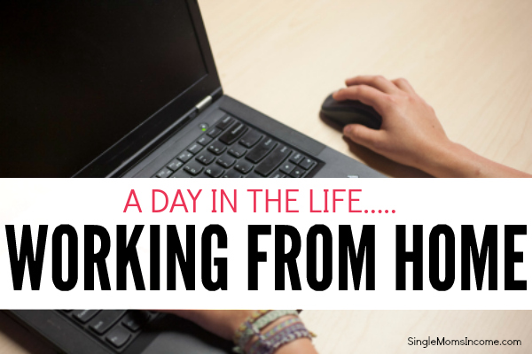 Ever wonder what a work from home day would be like? As a freelance writer, blog manager, and mom of two, here's how my typical work from home day goes.