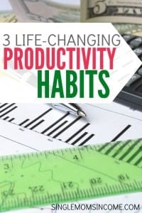 Besides the conventional time management advice there are three things you can do to get more out of your day. These three life changing productivity habits have the ability to completely transform your entire life.