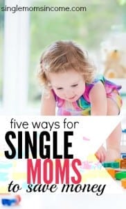 Are you looking for some unique ways to get more out of your money? Here are five ways for single moms to save money. Some of these are pretty great ideas!