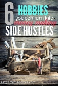 Looking to make some money off of your talents? Here are six hobbies you can turn into money making side hustles!