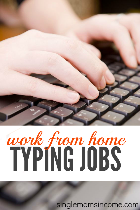 work home typist jobs