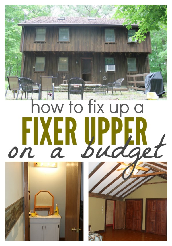 Buying a fixer upper is a great way to get a good deal and quickly build equity. But it can also be expensive. Here's are plans to fix a fixer upper on a budget.