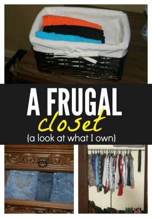 A Frugal Closet: A Look At What I Own - Single Moms Income