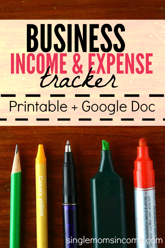 If you make any money outside of your day job or have jumped into self employment it's vital that you track your income and expenses. Especially since you're going to be paying a whole lot in taxes. If you're looking for a better way to track your business income and expenses here's a free business income worksheet printable plus a Google Doc to get you started.