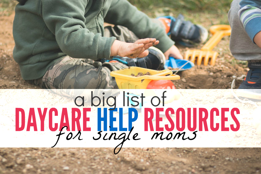 Working as a single mom is the ultimate catch-22. Childcare is expensive which means you can quickly work just to cover that costs. If this how you feel here are some resources for daycare help for single moms that can help lighten the burden.