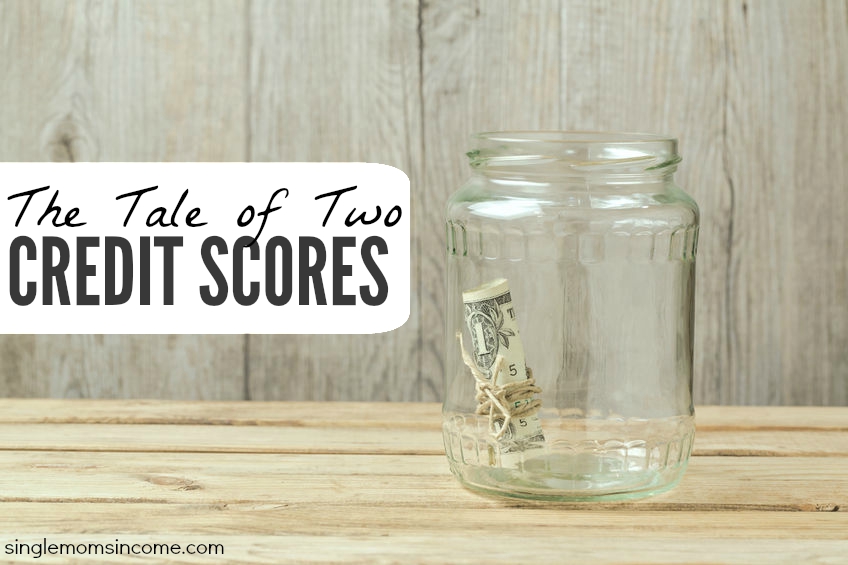 The difference 100 points in credit scores can make is HUGE. Here's my tale of two credit scores and how one of them cost me thousands of dollars - plus how you can improve your credit score even if you're starting at zero.