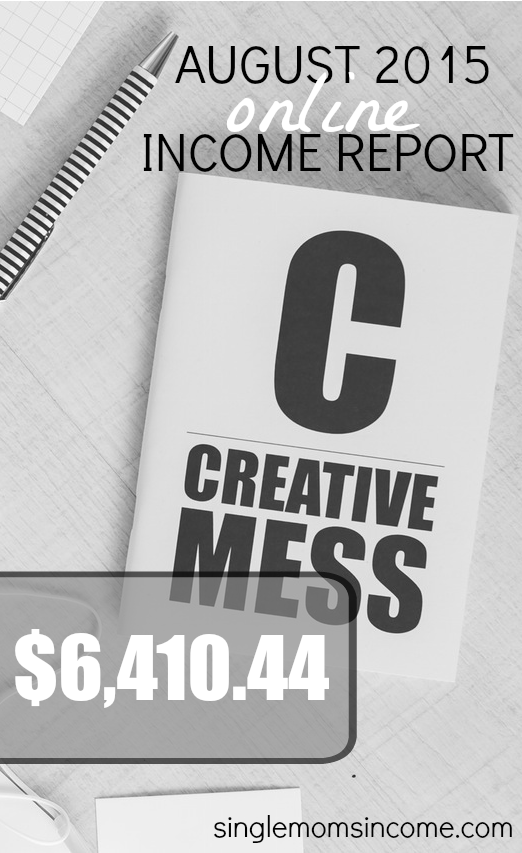 Every month I share the amount of money I've earned from freelance writing, virtual assistant work, and blogging. Here's how much I made in August 2015.