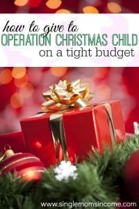 Are you looking for an easy way to give back this Christmas? Operation Christmas Child is a great way for you to change the lives of needy children all around the world. Here's how my family was able to pack shoeboxes at around $13 a box. (Plus some shoebox ideas.)