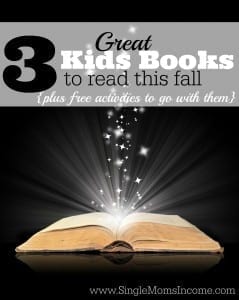 Here are three great children's books to read this fall plus fun and free activities to go with them. My kids absolutely loved these! Especially the activity that went with book number two.