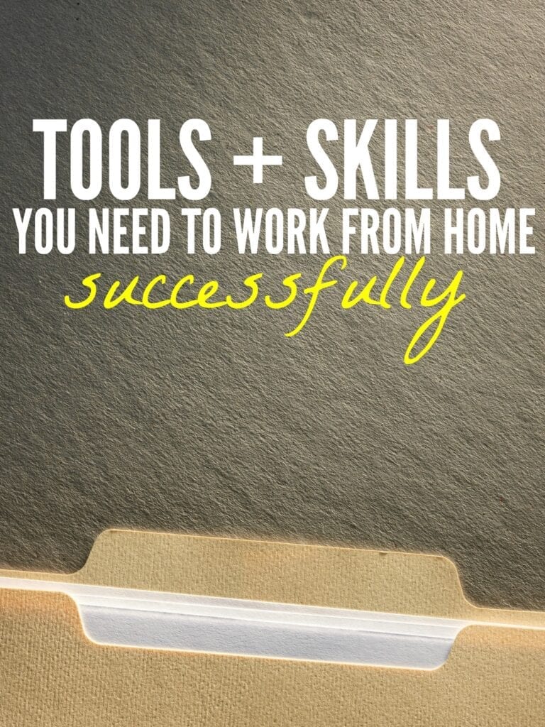 If you want to get started working from home these are the basic skills and tools you need to set yourself up for success.