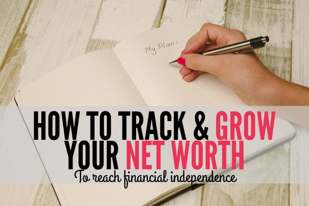 Net worth is the amount of assets you have minus all of your debts. It’s often used as a snapshot of how well someone is doing financially at any given time and is a way to track your progress to millionaire-dom.