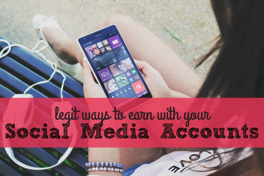 Earning money for being yourself? It's a possibility with these legit ways to make money with your social media accounts.