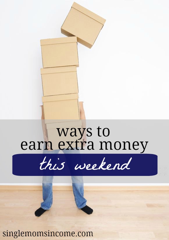 Here are some simple and creative ways to earn some extra money this weekend and you can even get your family and friends involved.