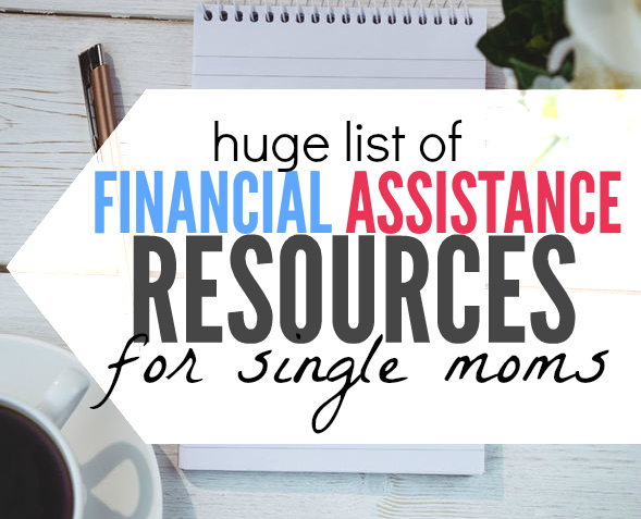 If you're a struggling single mom there's plenty of help available to you. I've put together a huge resource list of resources for financial assistance for single moms. Utilize these programs until you're able to get back on your feet!