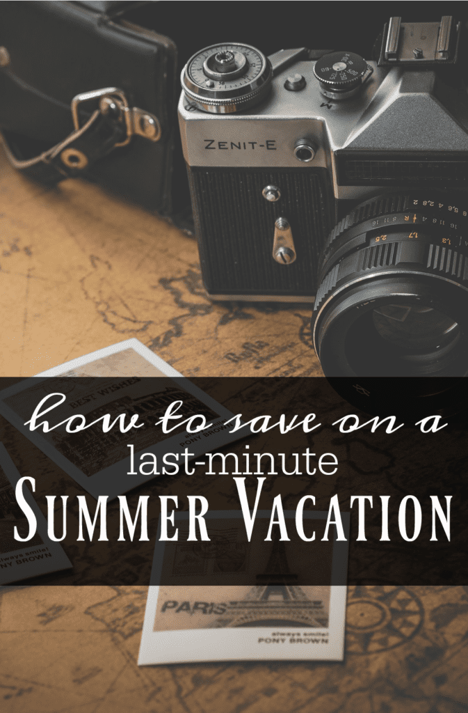 Summer is the perfect time to travel but can also be expensive. Work around those expenses and save money on a last minute summer vacation with these ideas.