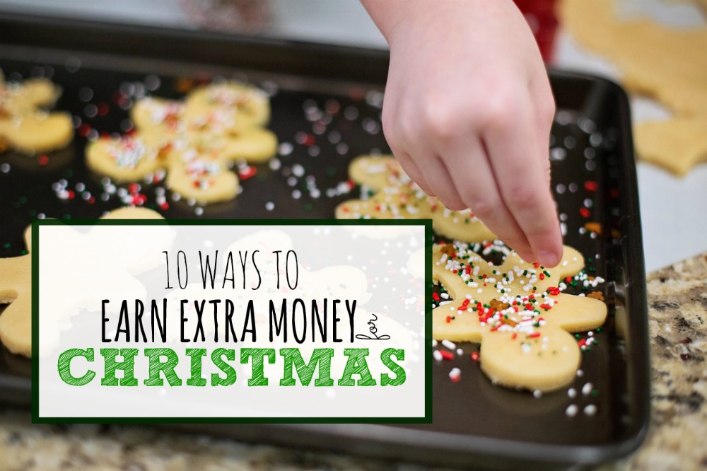 Christmas is right around the corner! If you are in need of some extra cash you still have time. Here are ten ways to earn money for Christmas shopping.