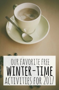 My family's favorite free and frugal winter-time activities.