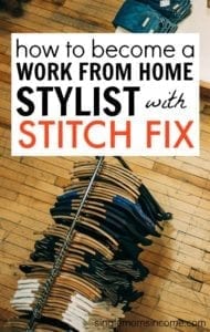 If you love fashion and are looking for flexibility you'll love this opportunity! Here's how to become a work from home stylist with Stitch Fix.