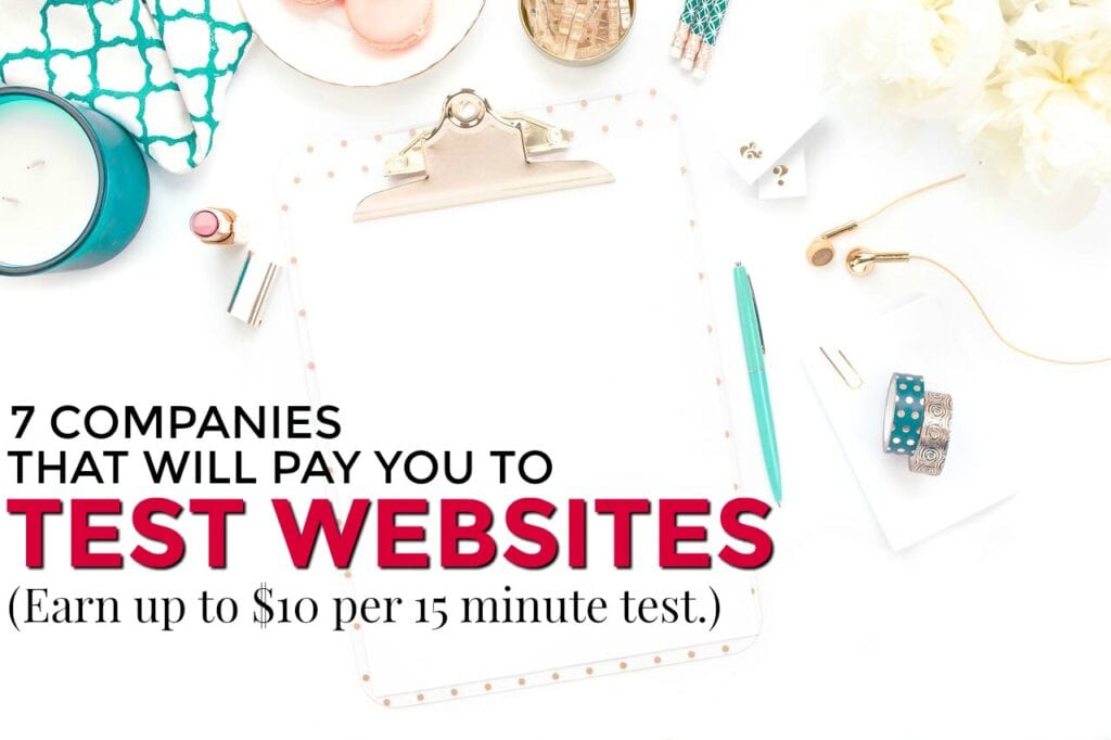 Did you know that you can actually make money testing websites? It’s true and the pay is better than most other online extra cash gigs.