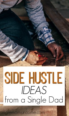 Looking for smart ways to earn extra income? Here are four smart side hustle ideas from a single dad with a full-time job.