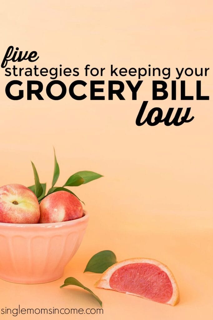 Food is a big expense at $700+ per month. If you’re looking to reduce your food spending and keep your grocery bill low, these simple strategies will help.