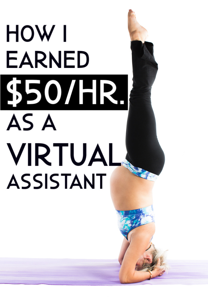 Becoming a virtual assistant was one of the best jobs I've ever had! Here's how I earned up to $50/hr. as a virtual assistant.