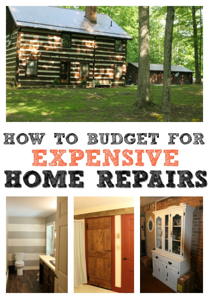 Budgeting for large home repairs isn't always easy. Here are the ways my family does it without taking on any types of debt. 