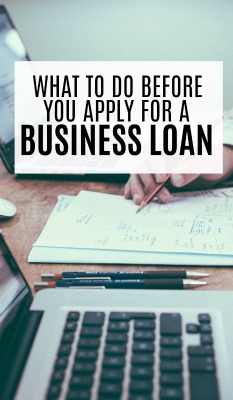 If you’re considering getting a business loan, there are a few things you need to do first to prepare.