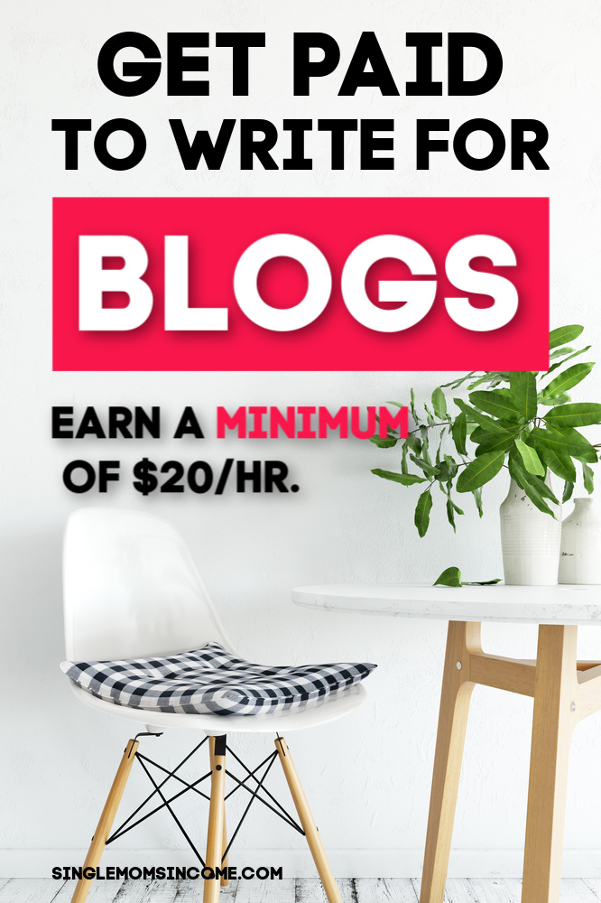 Get paid to write for blogs - step by step instructions + free worksheets!!
