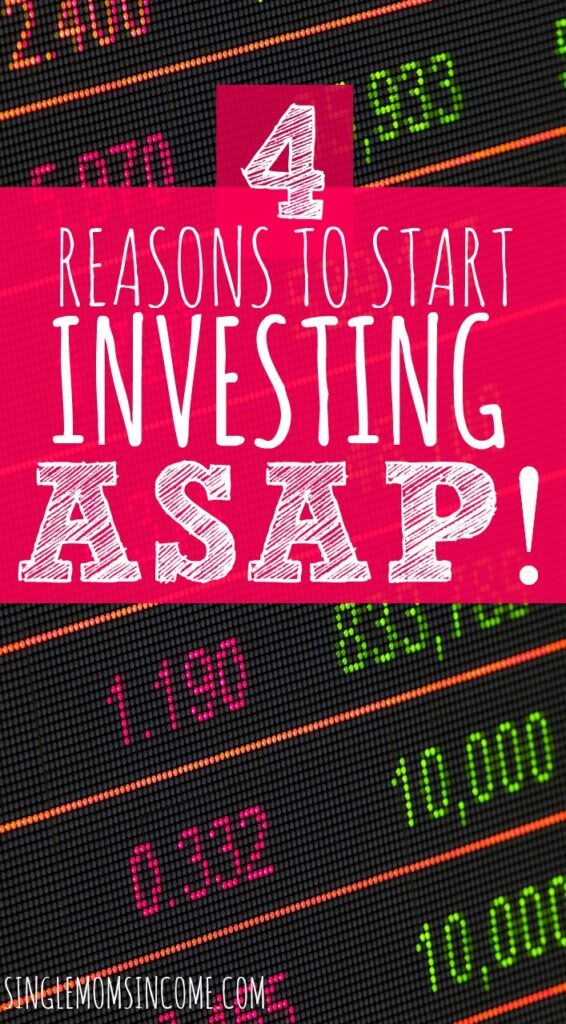 Have you been nervous to get started investing? If you want to maximize your money need to start ASAP. Here are four reasons to invest today.