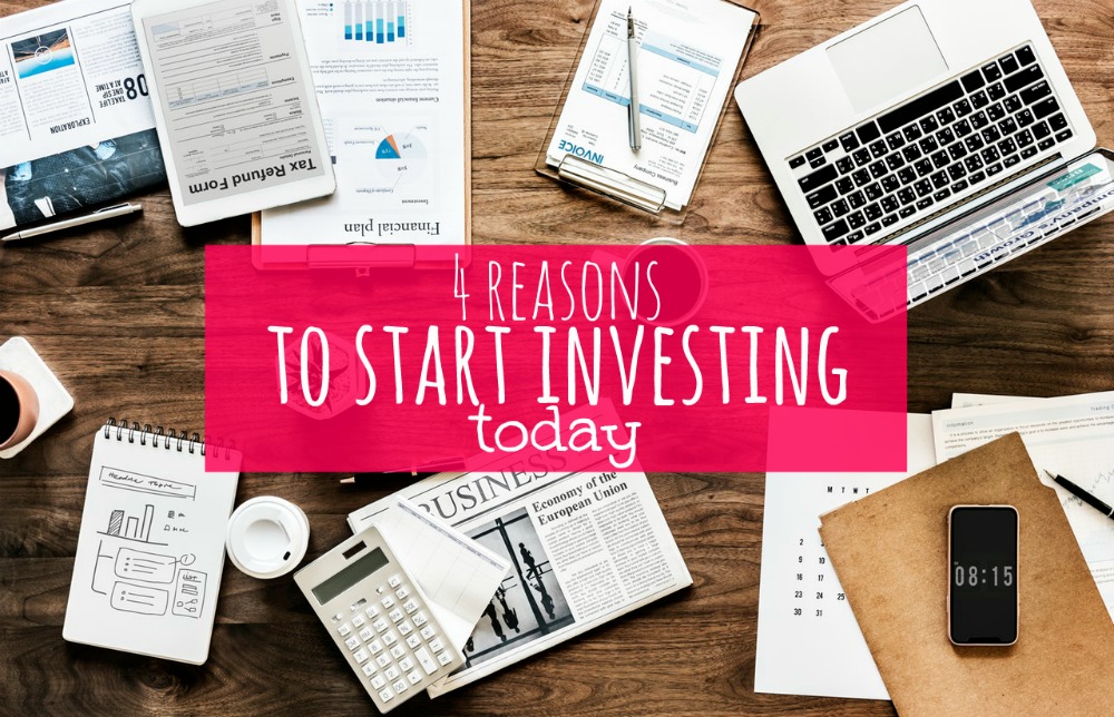 Have you been nervous to get started investing? If you want to maximize your money need to start ASAP. Here are four reasons to invest today.