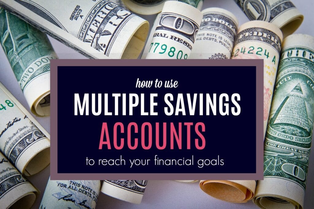 The best way to reach your financial goals is to set up multiple savings accounts. This way, you can separate your money accordingly and track your progress on each goal.