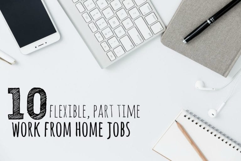 part time flexible work from home jobs