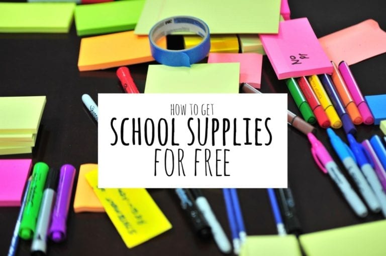 How To Get School Supplies For Free - Single Moms Income