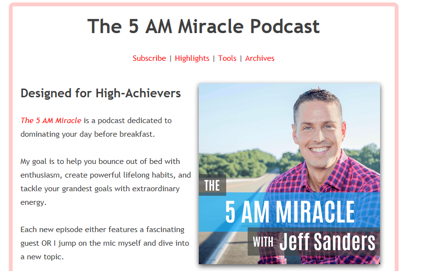 5am miracle podcast