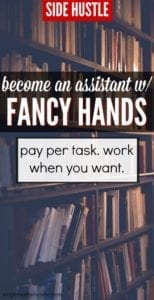 Want to test the waters with virtual assistant work? Fancy Hands allows assistants to work as much as they want, when they want.  #sidehustle #workfromhome