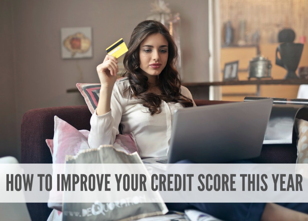 Just because your credit score isn't where you want it doesn't mean it has to stay that way! Here are five things to do this year for a better credit score.