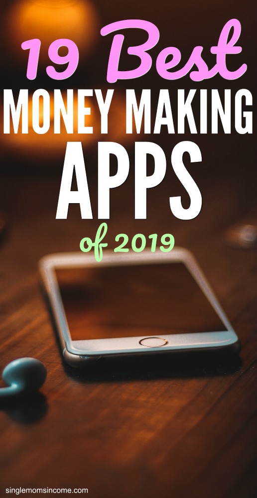 It seriously couldn’t be easier to make extra money these days. Here are the best money making apps of 2019. (Lots of variety!) #earnmoney #moneymakingapps #sidehustle #extraincome