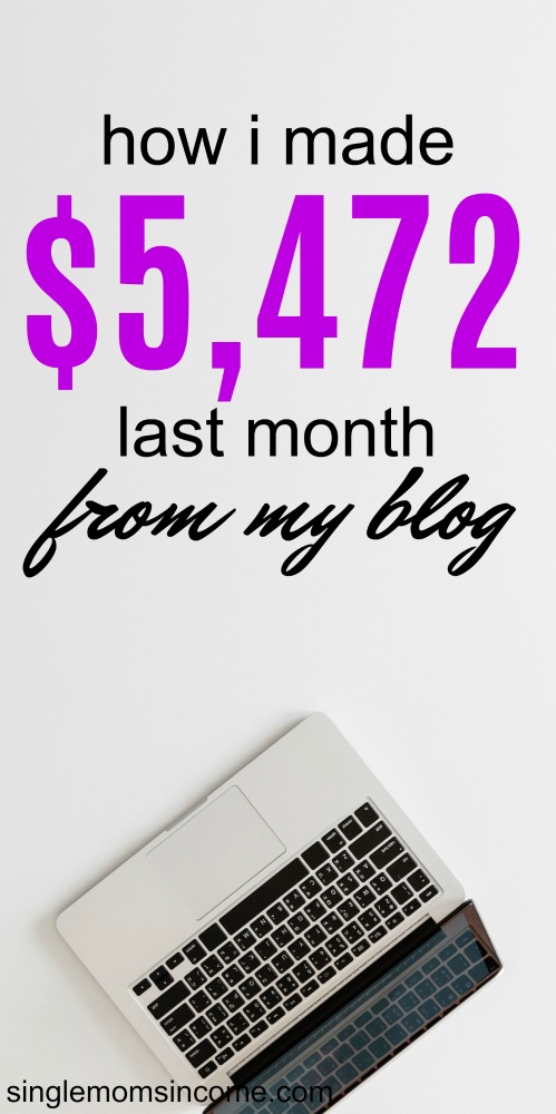 How much I earned from #blogging last month. #workfromhome #incomereport #sidehustle