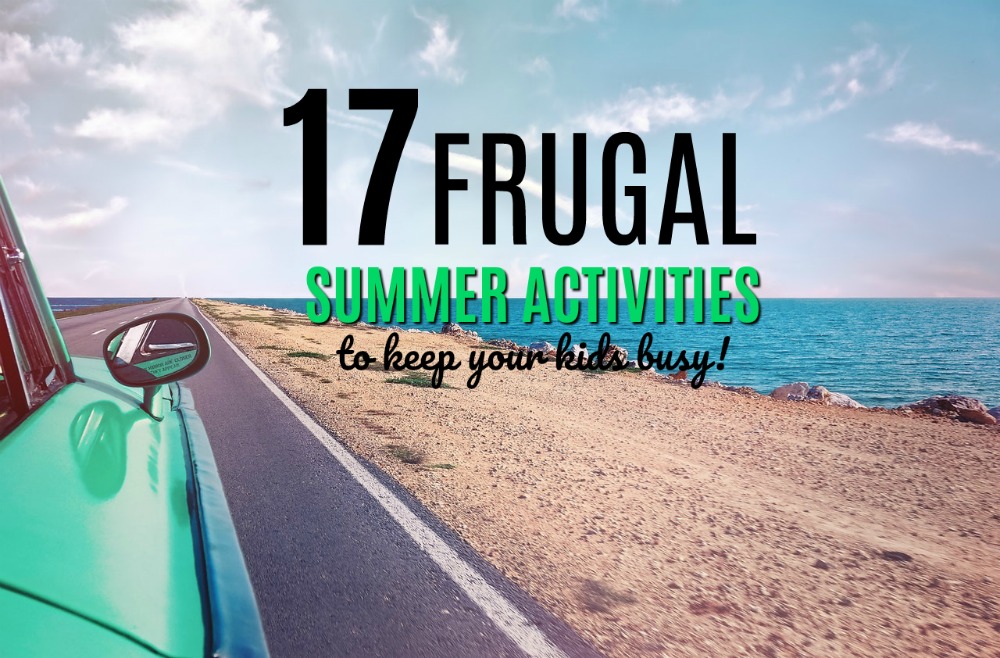 Looking to keep your kids busy this summer without breaking the bank? Here are 17 frugal summer activities your kids will love!